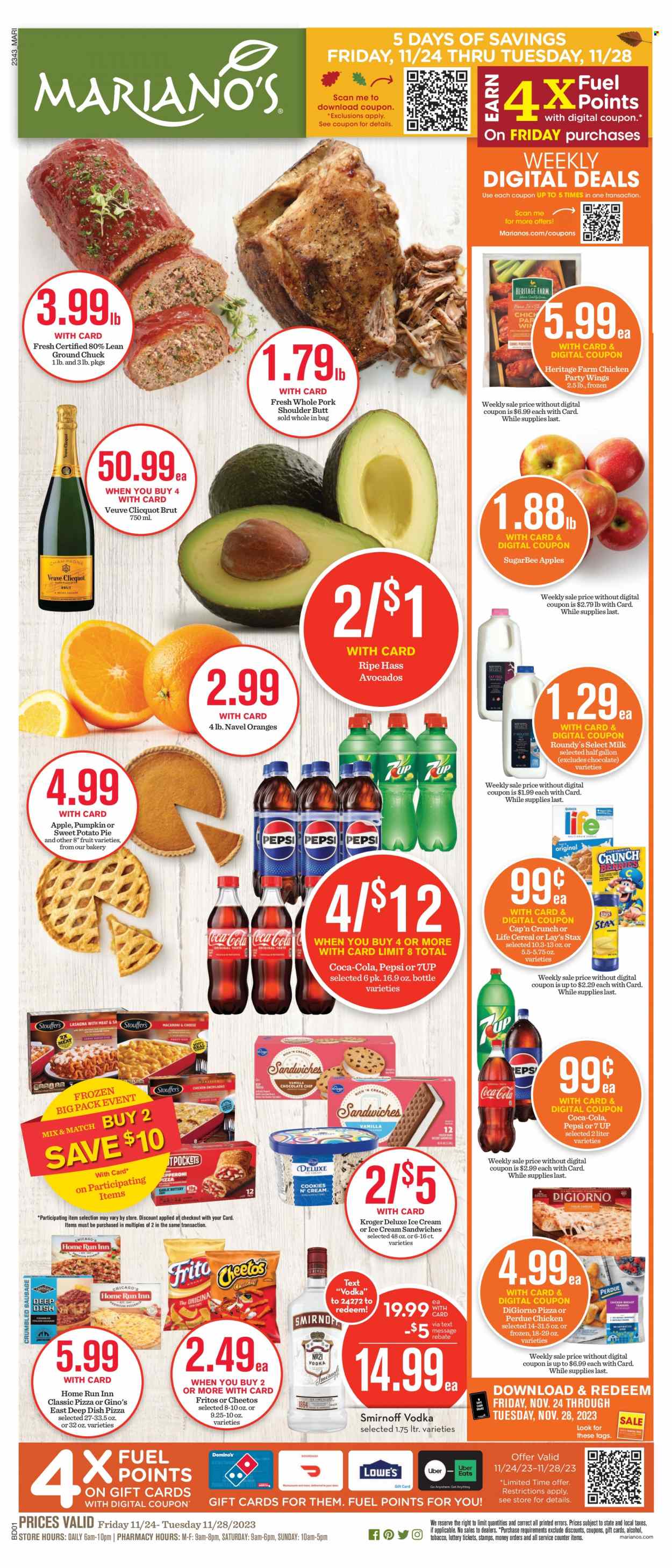 Mariano’s ad - 11/24/2023 - 11/28/2023. Page 1