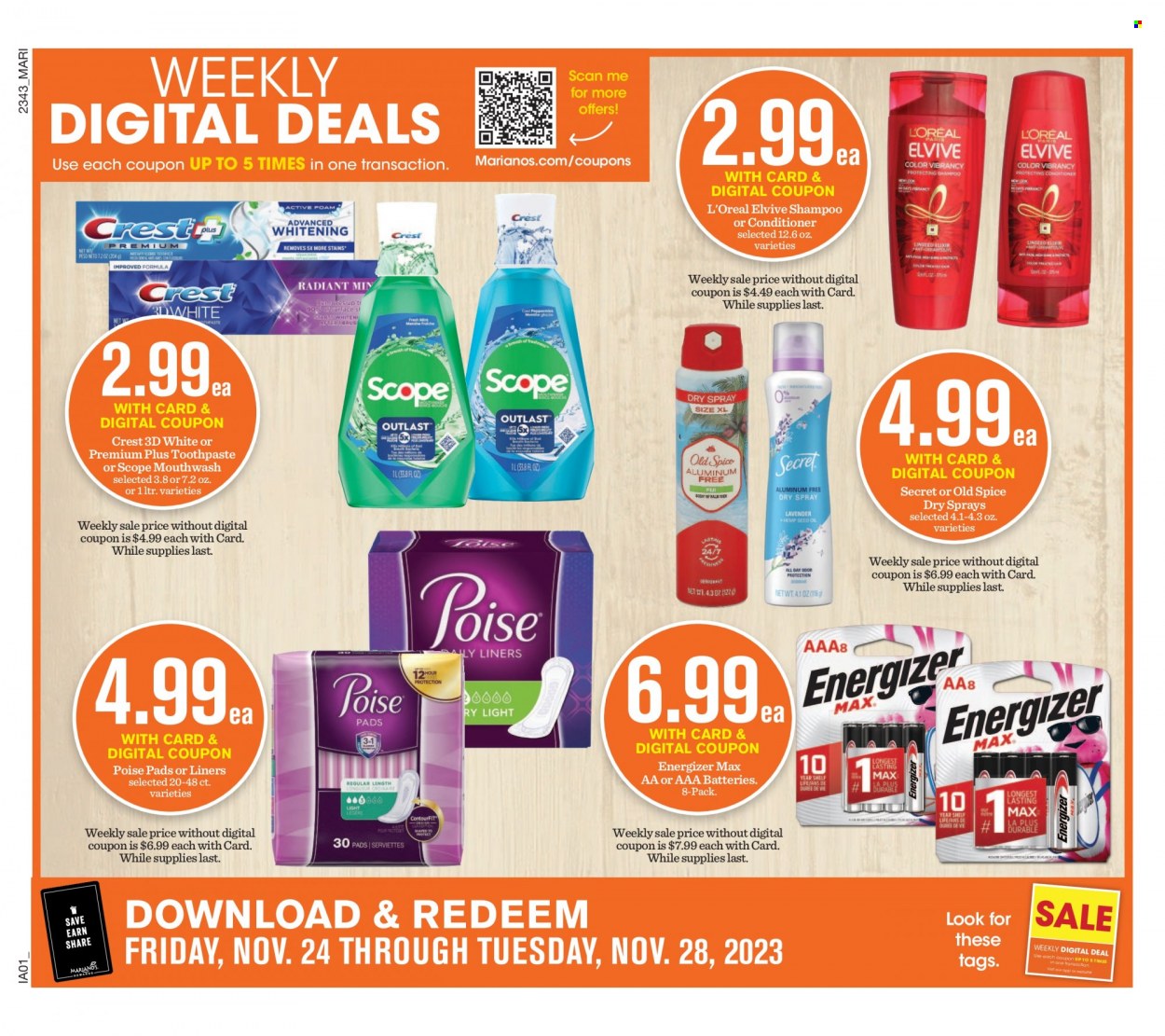 Mariano’s ad - 11/24/2023 - 11/28/2023. Page 4