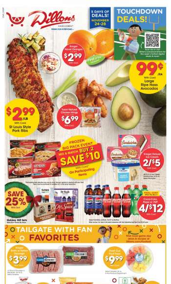 Dillons Flyer - 11/24/2023 - 11/28/2023.
