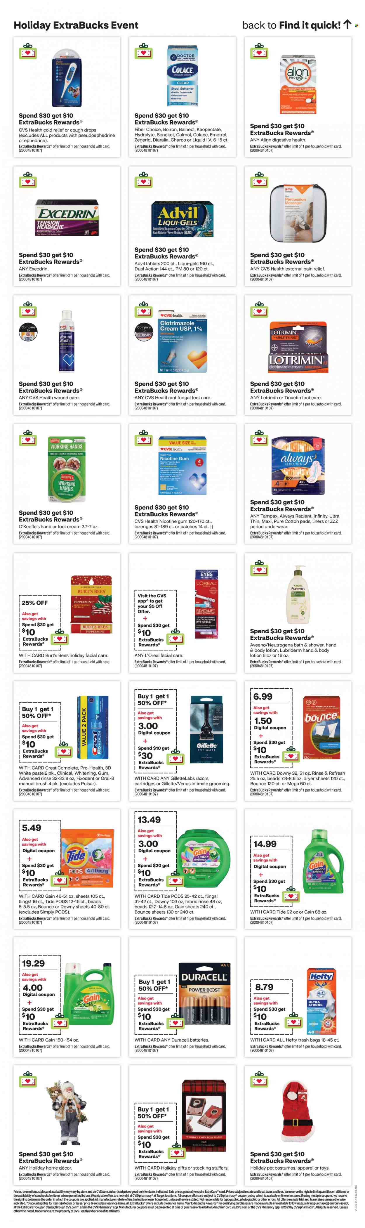 CVS Pharmacy ad - 11/26/2023 - 12/03/2023. Page 19