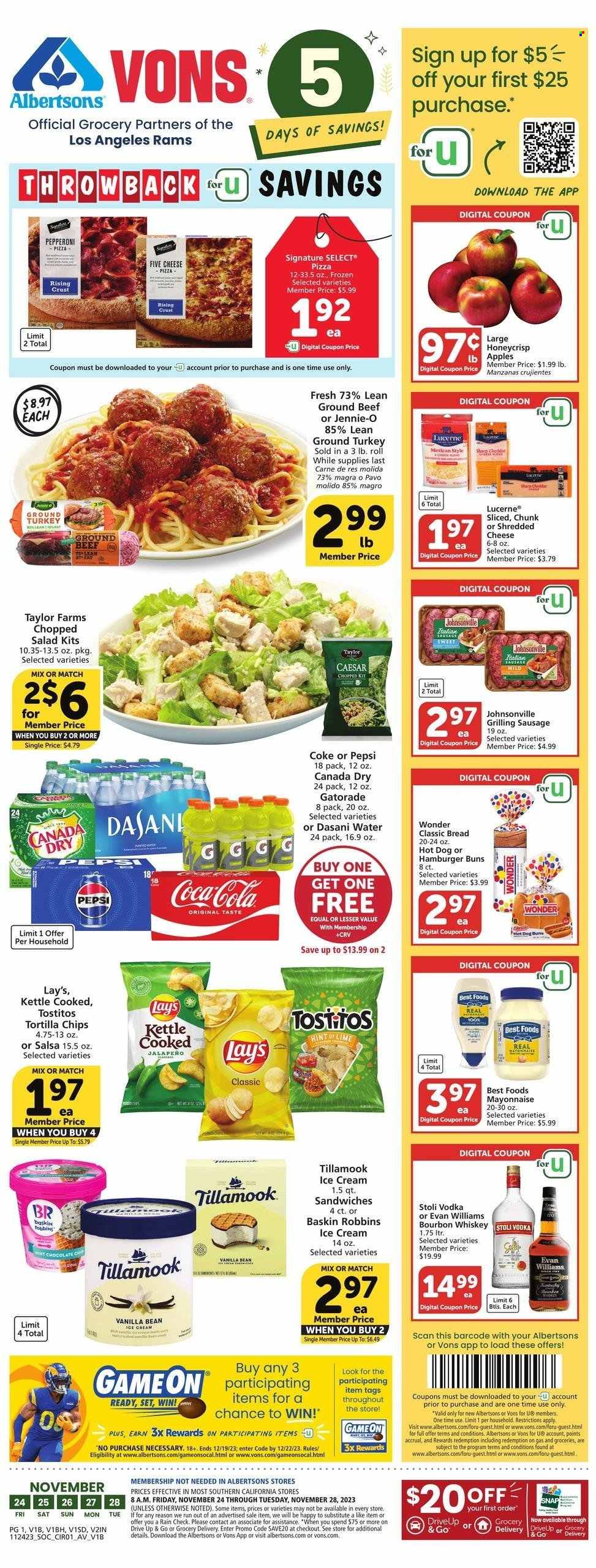 Vons ad - 11/24/2023 - 11/28/2023. Page 1
