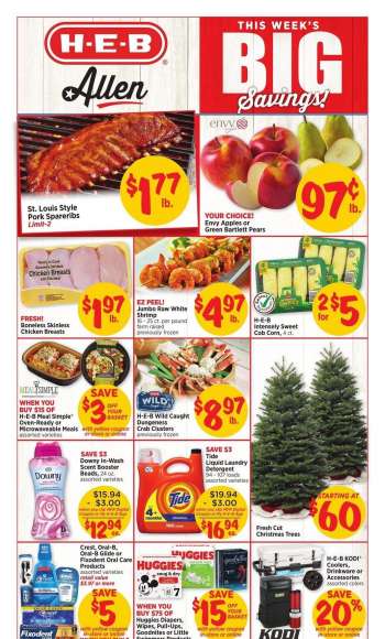 H-E-B Flyer - 11/24/2023 - 11/28/2023.