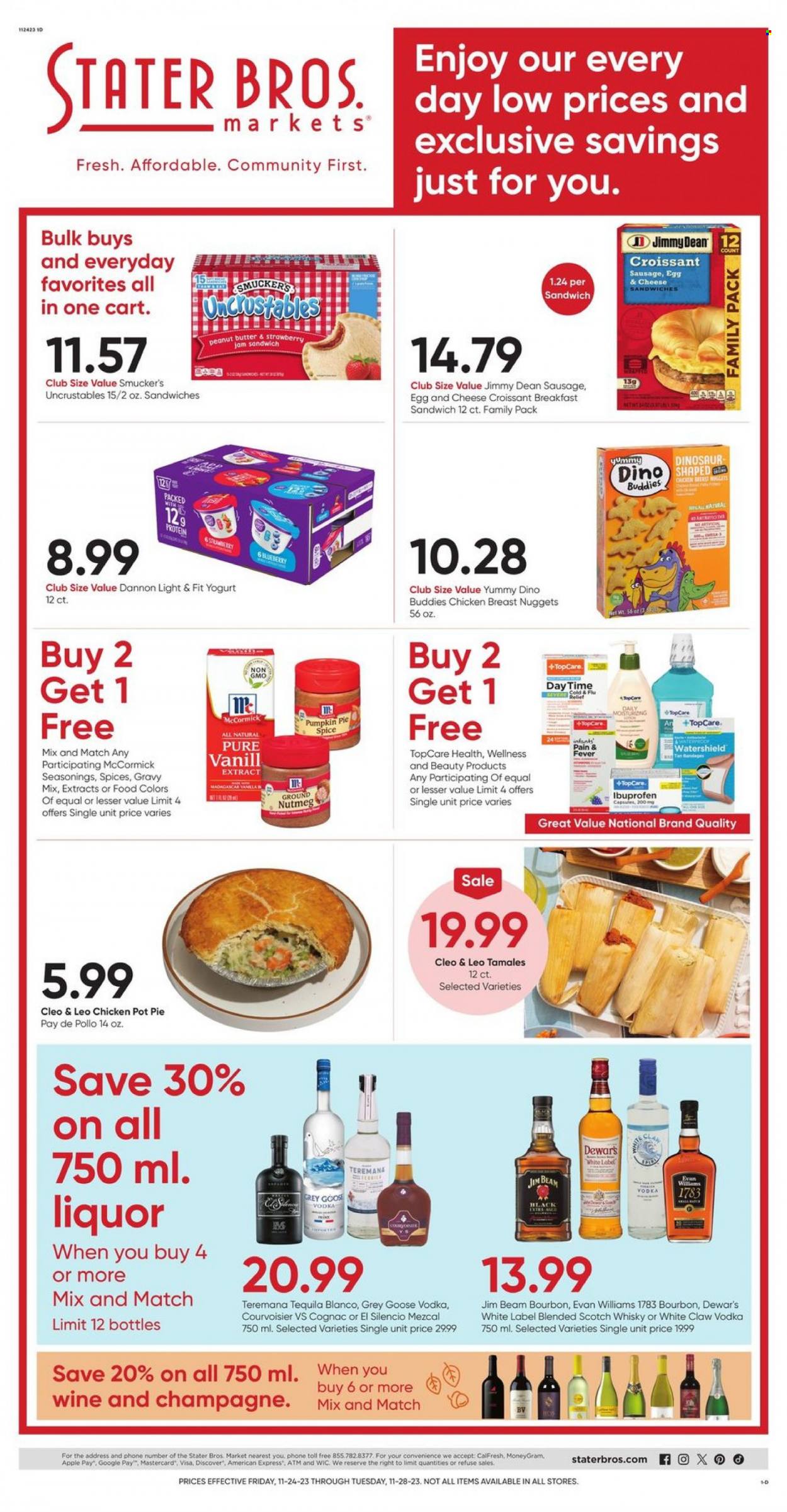 Stater Bros. ad - 11/24/2023 - 11/28/2023. Page 1