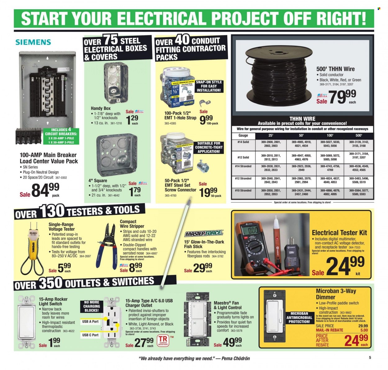 Menards ad - 11/25/2023 - 12/03/2023. Page 9