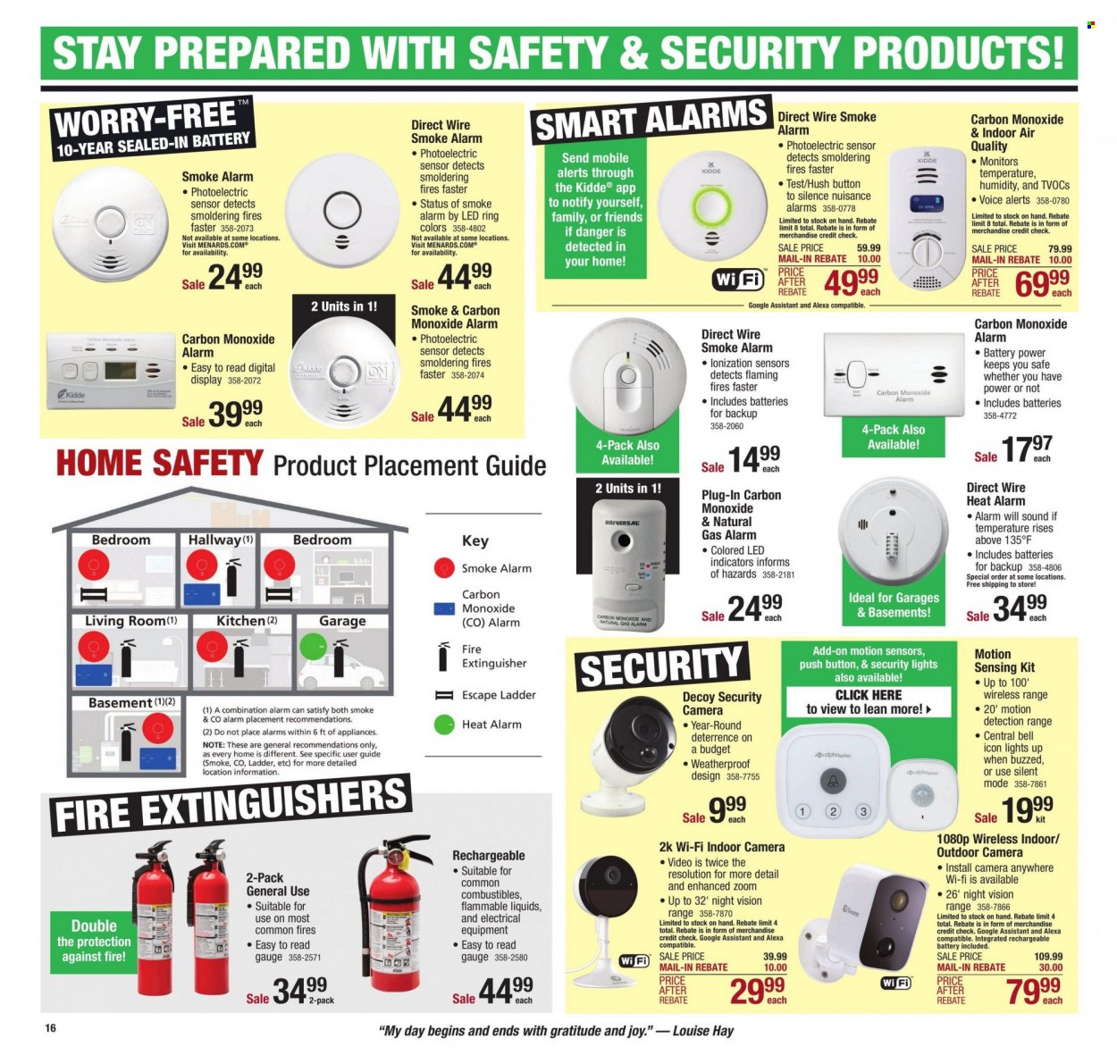 Menards ad - 11/25/2023 - 12/03/2023. Page 25