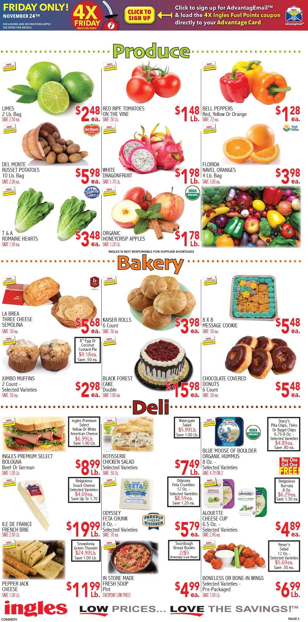 Ingles ad - 11/24/2023 - 11/28/2023. Page 2