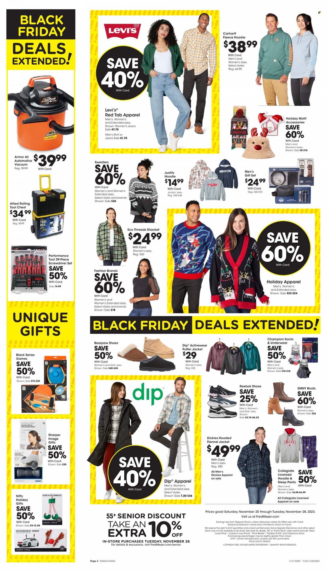 Fred Meyer ad - 11/25/2023 - 11/28/2023. Page 4