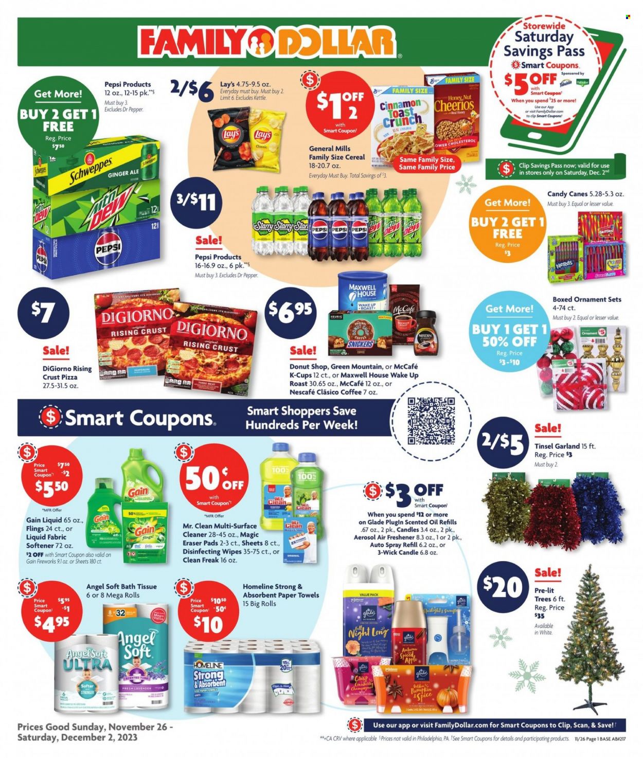 Family Dollar ad - 11/26/2023 - 12/02/2023. Page 1