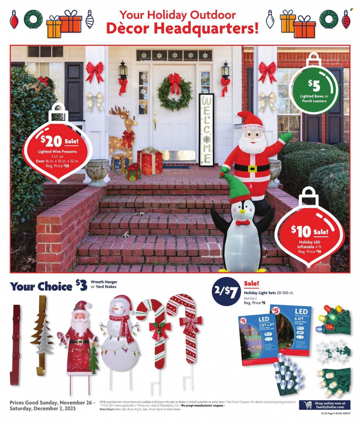 Family Dollar ad - 11/26/2023 - 12/02/2023. Page 14