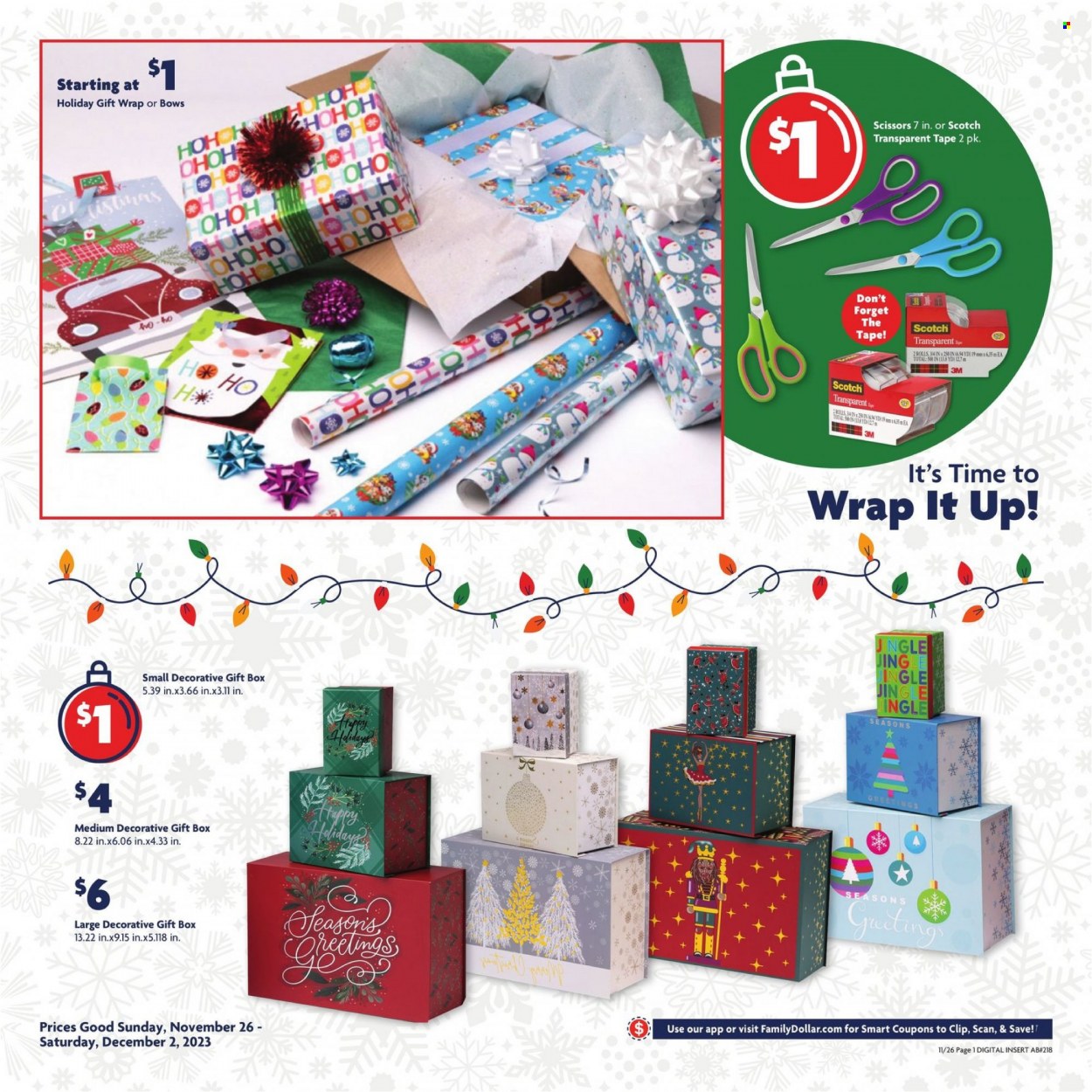 Family Dollar ad - 11/26/2023 - 12/02/2023. Page 15