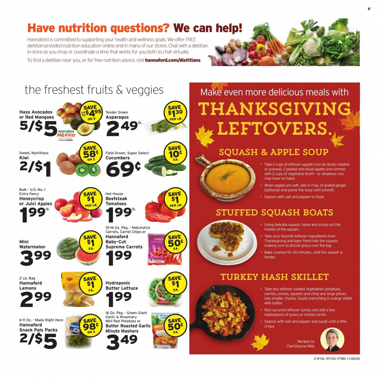 Hannaford ad - 11/26/2023 - 12/02/2023. Page 3