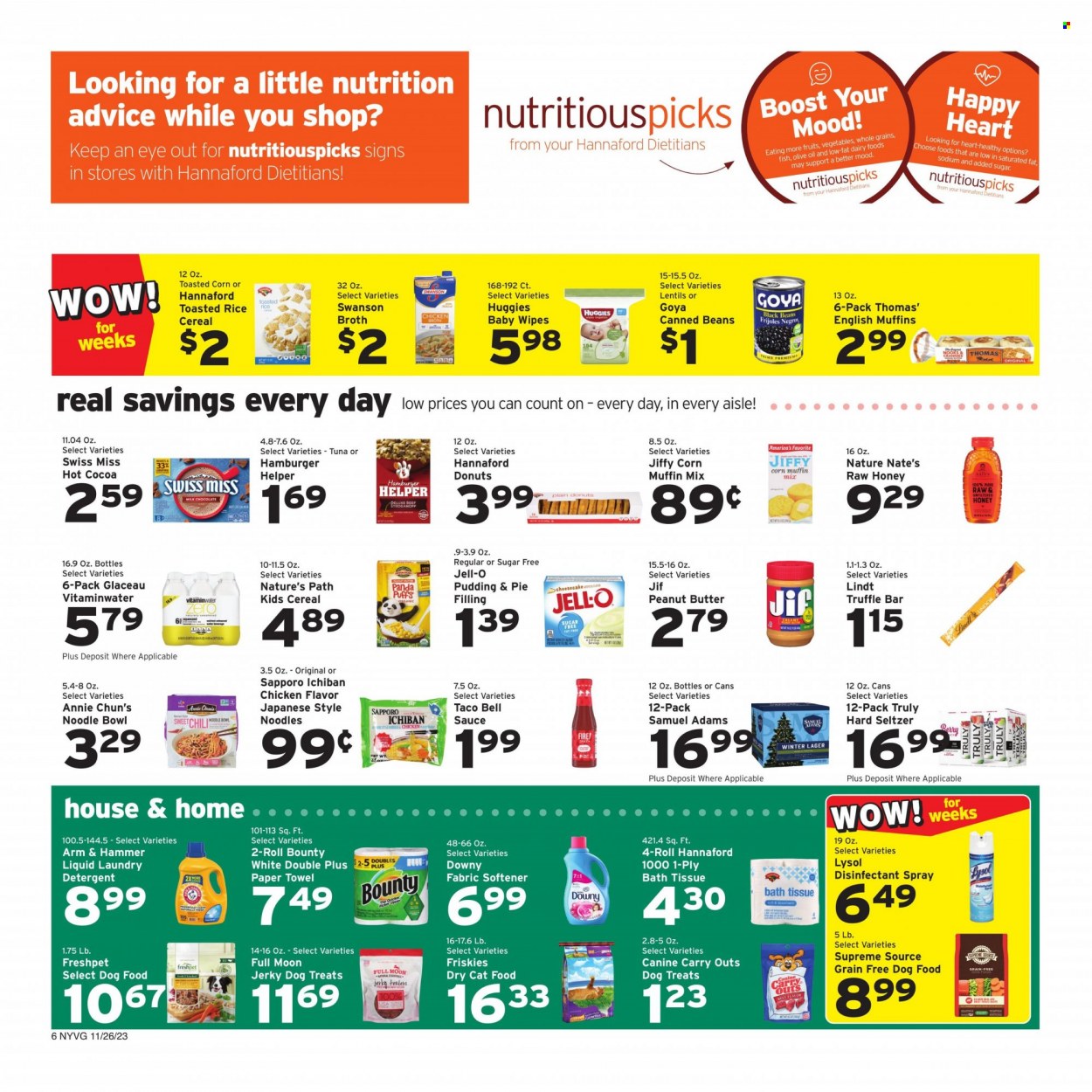 Hannaford ad - 11/26/2023 - 12/02/2023. Page 6