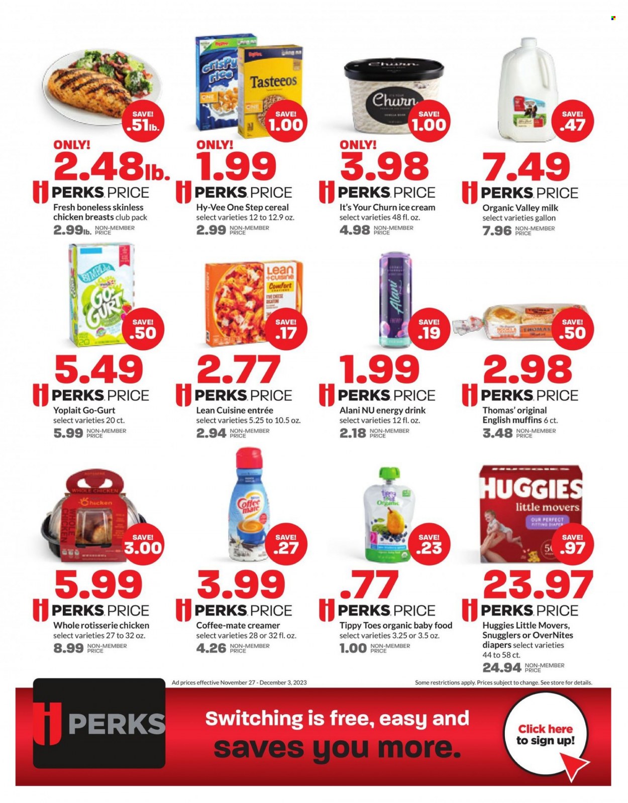 Hy-Vee ad - 11/27/2023 - 12/03/2023. Page 3