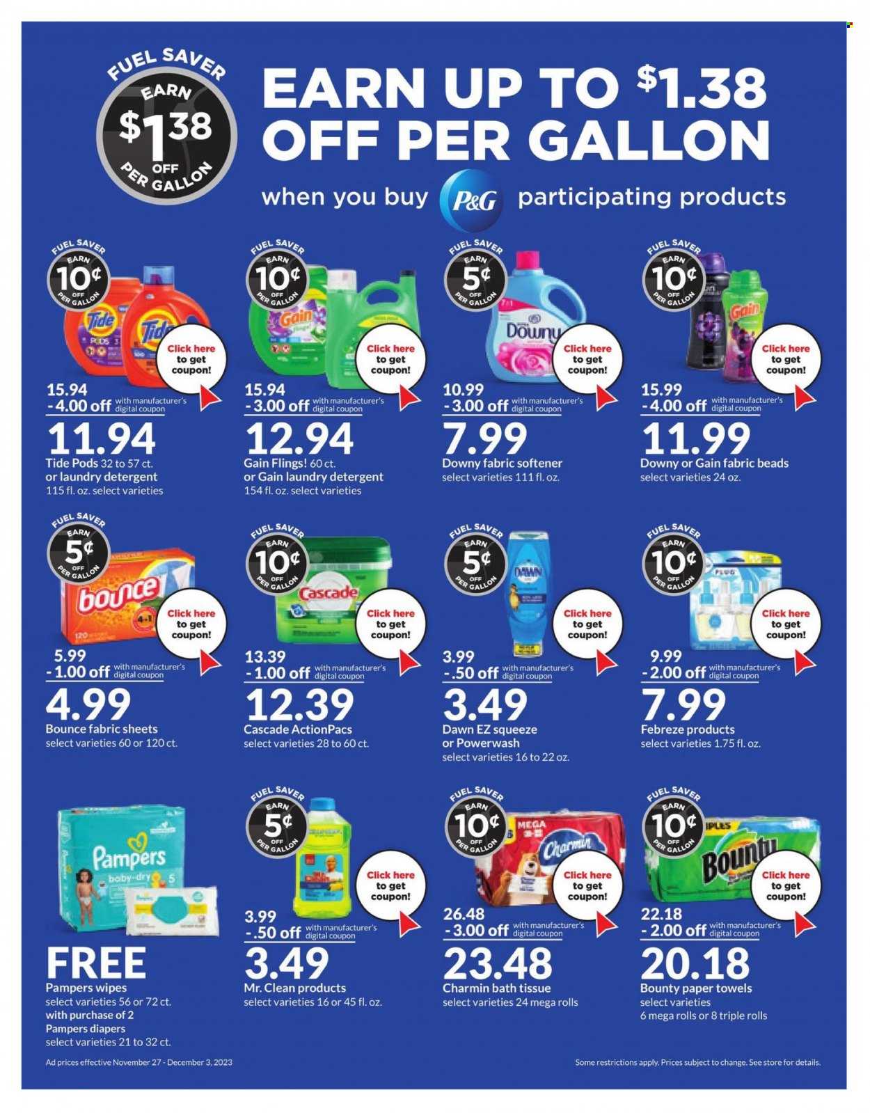 Hy-Vee ad - 11/27/2023 - 12/03/2023. Page 20
