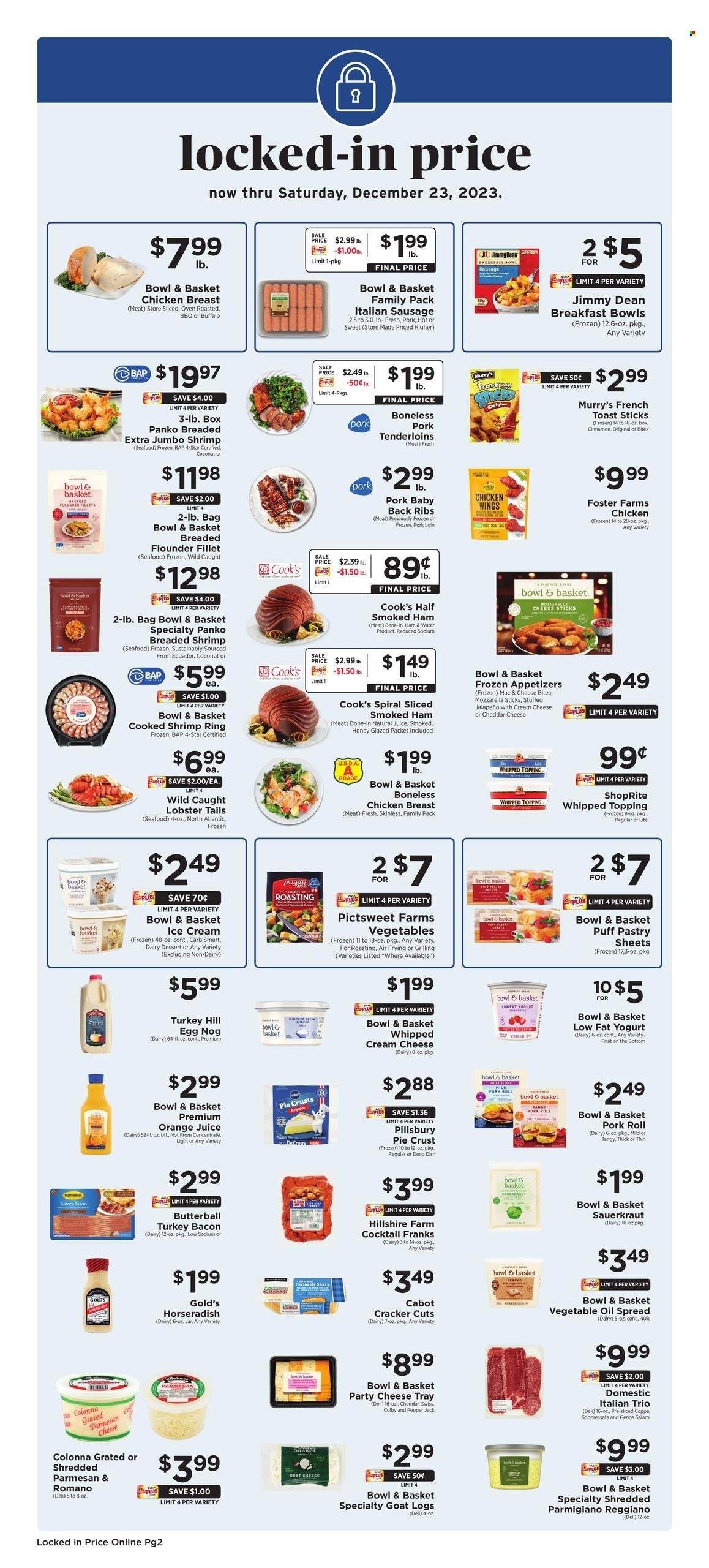ShopRite ad - 11/26/2023 - 12/23/2023. Page 2