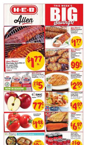 H-E-B Flyer - 11/29/2023 - 12/05/2023.