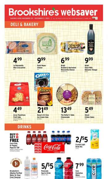 Brookshires Flyer - 11/29/2023 - 12/05/2023.