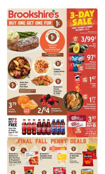 Brookshires Flyer - 11/29/2023 - 12/05/2023.