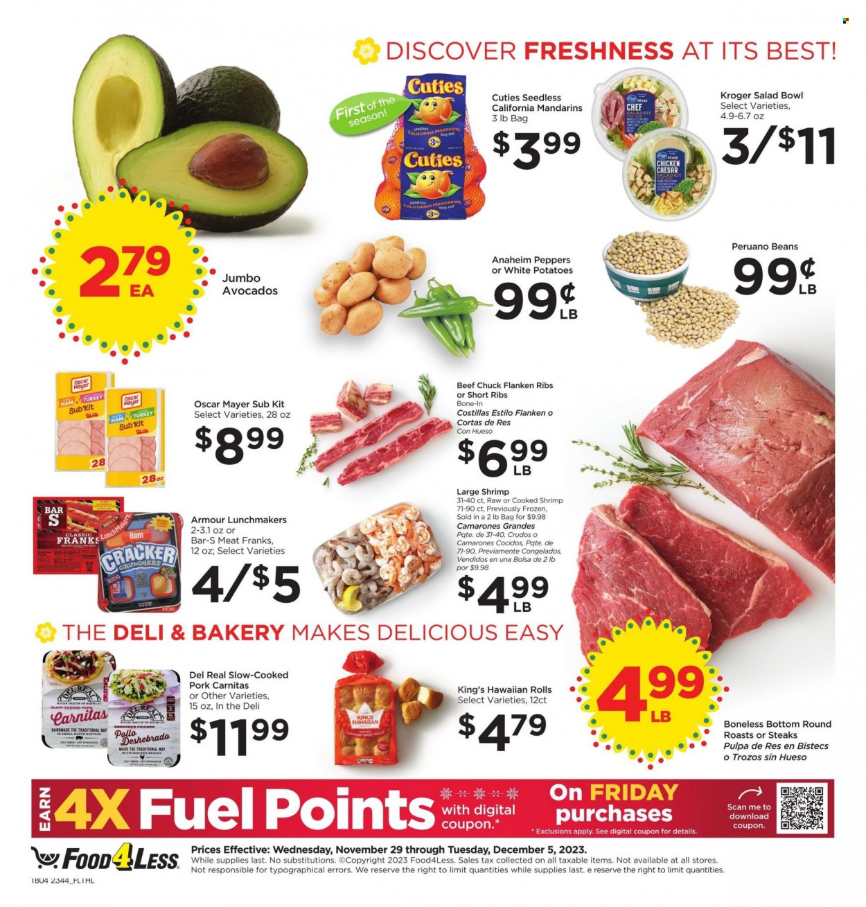 Food 4 Less ad - 11/29/2023 - 12/05/2023. Page 4