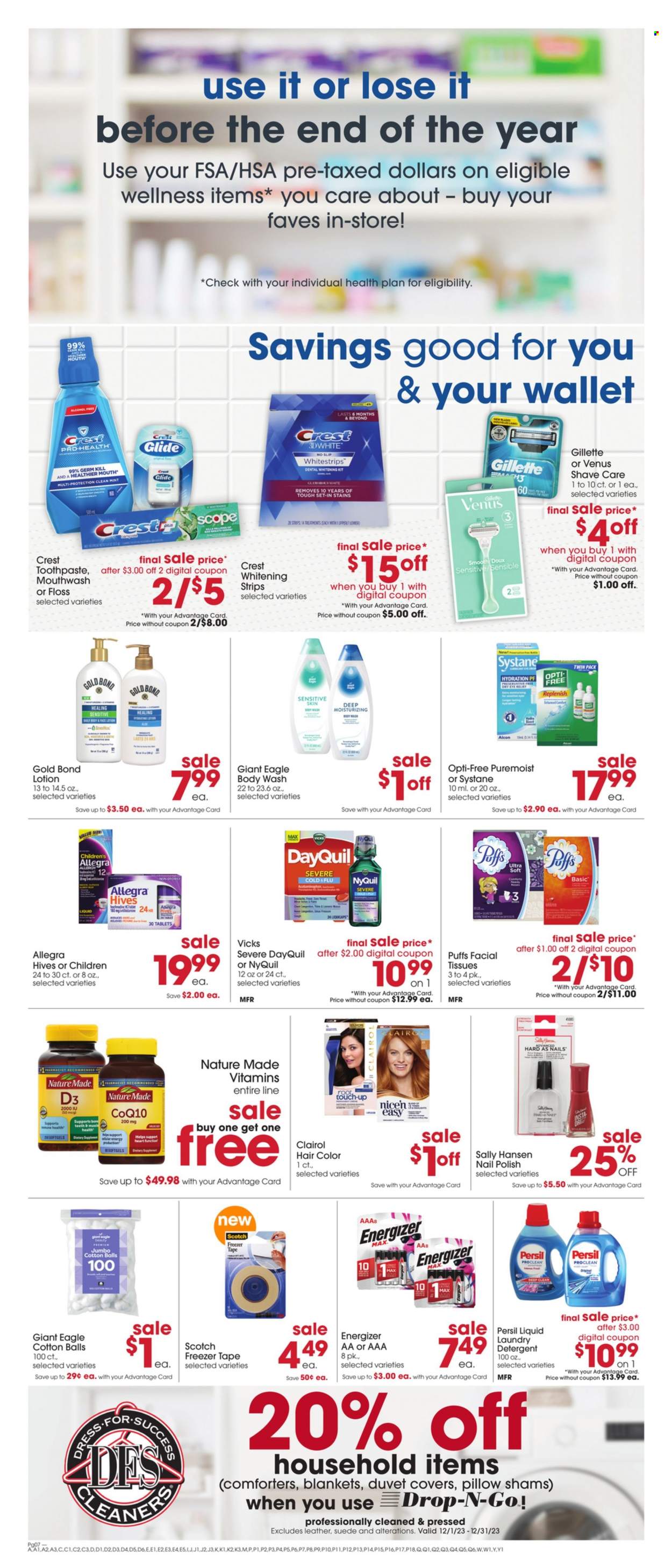 Giant Eagle ad - 11/30/2023 - 12/06/2023. Page 7