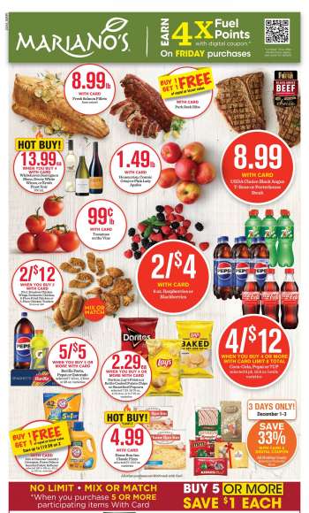 Mariano’s Flyer - 11/29/2023 - 12/05/2023.