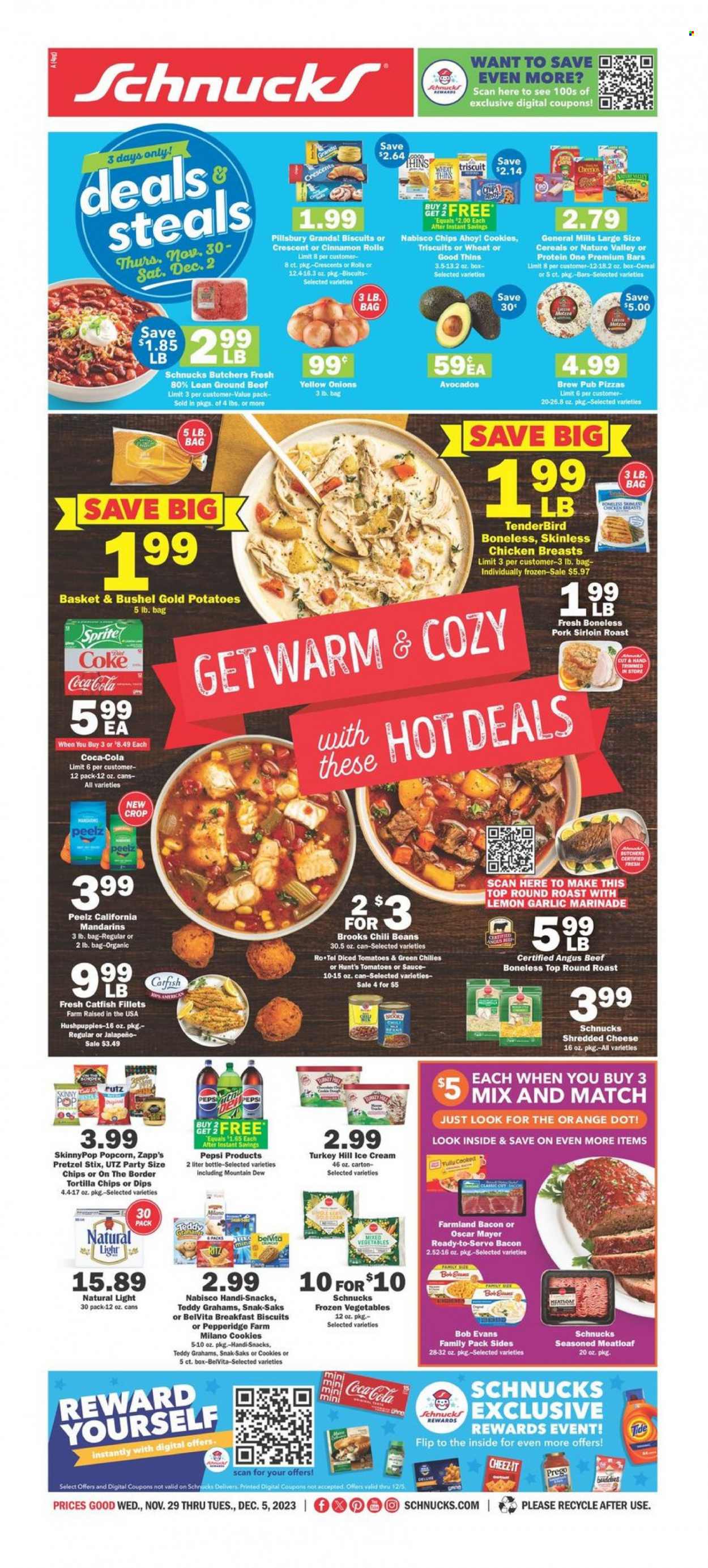 Schnucks ad - 11/29/2023 - 12/05/2023. Page 1
