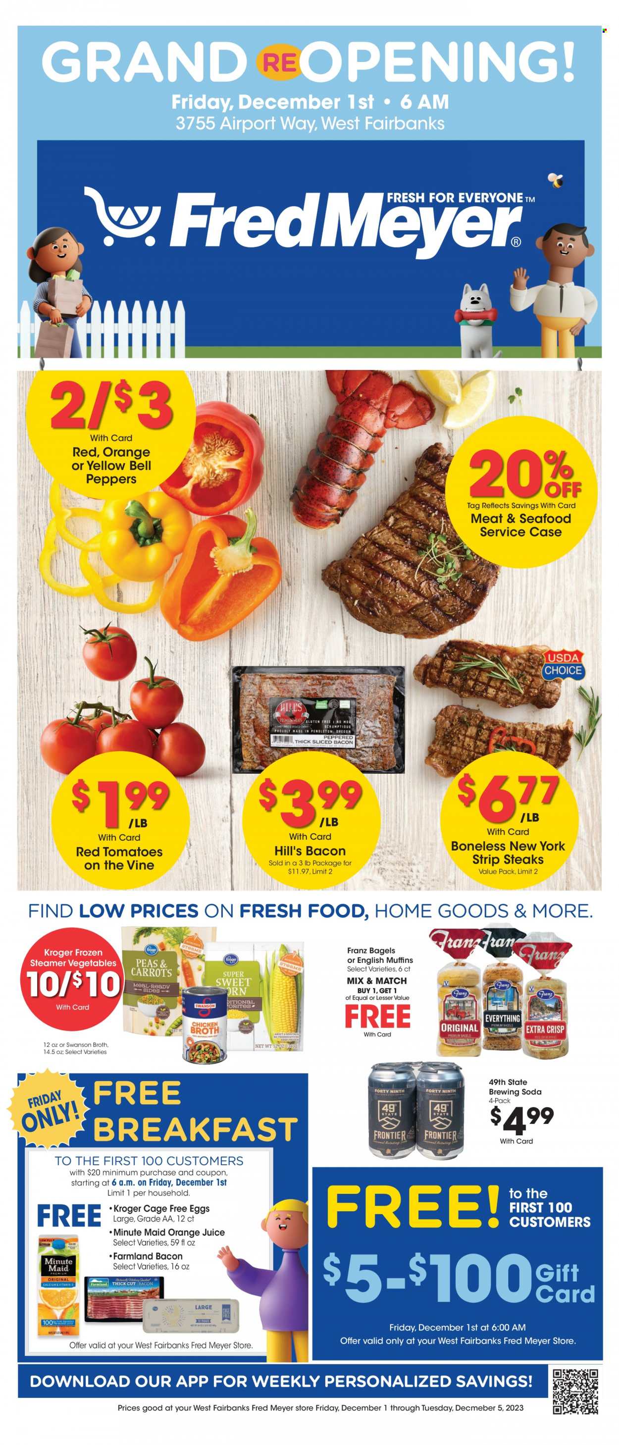 Fred Meyer ad - 11/29/2023 - 12/05/2023. Page 1