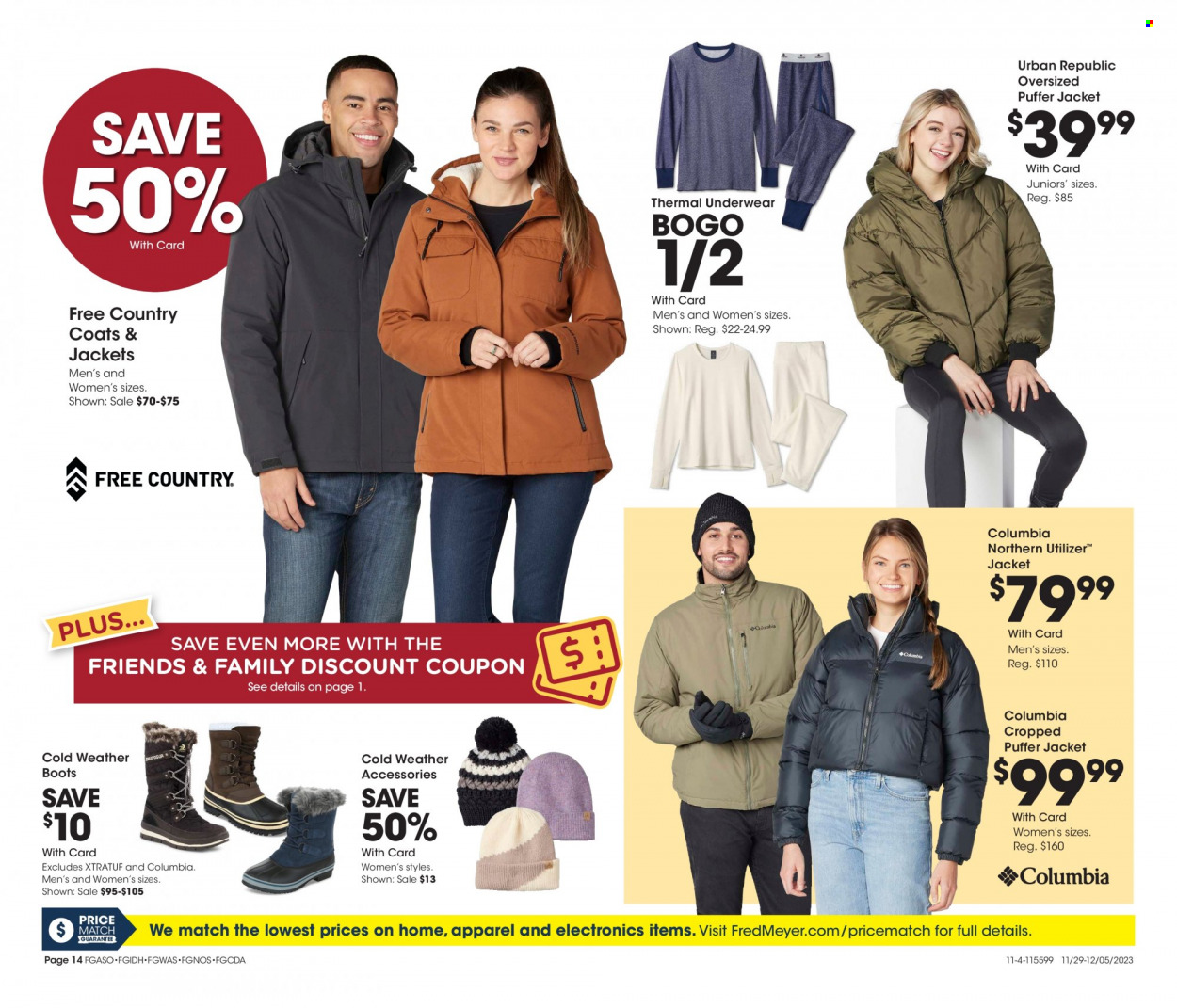 Fred Meyer ad - 11/29/2023 - 12/05/2023. Page 14