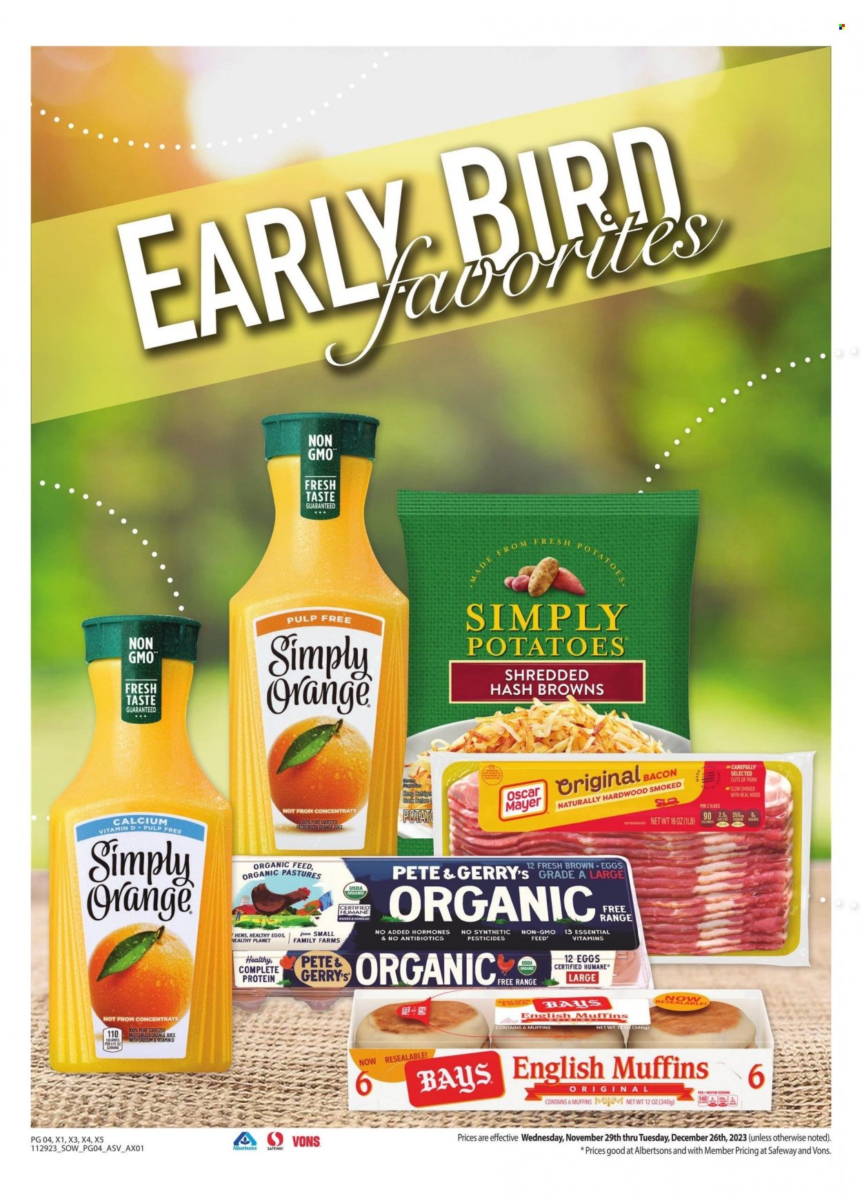 Safeway ad - 11/29/2023 - 12/26/2023. Page 4