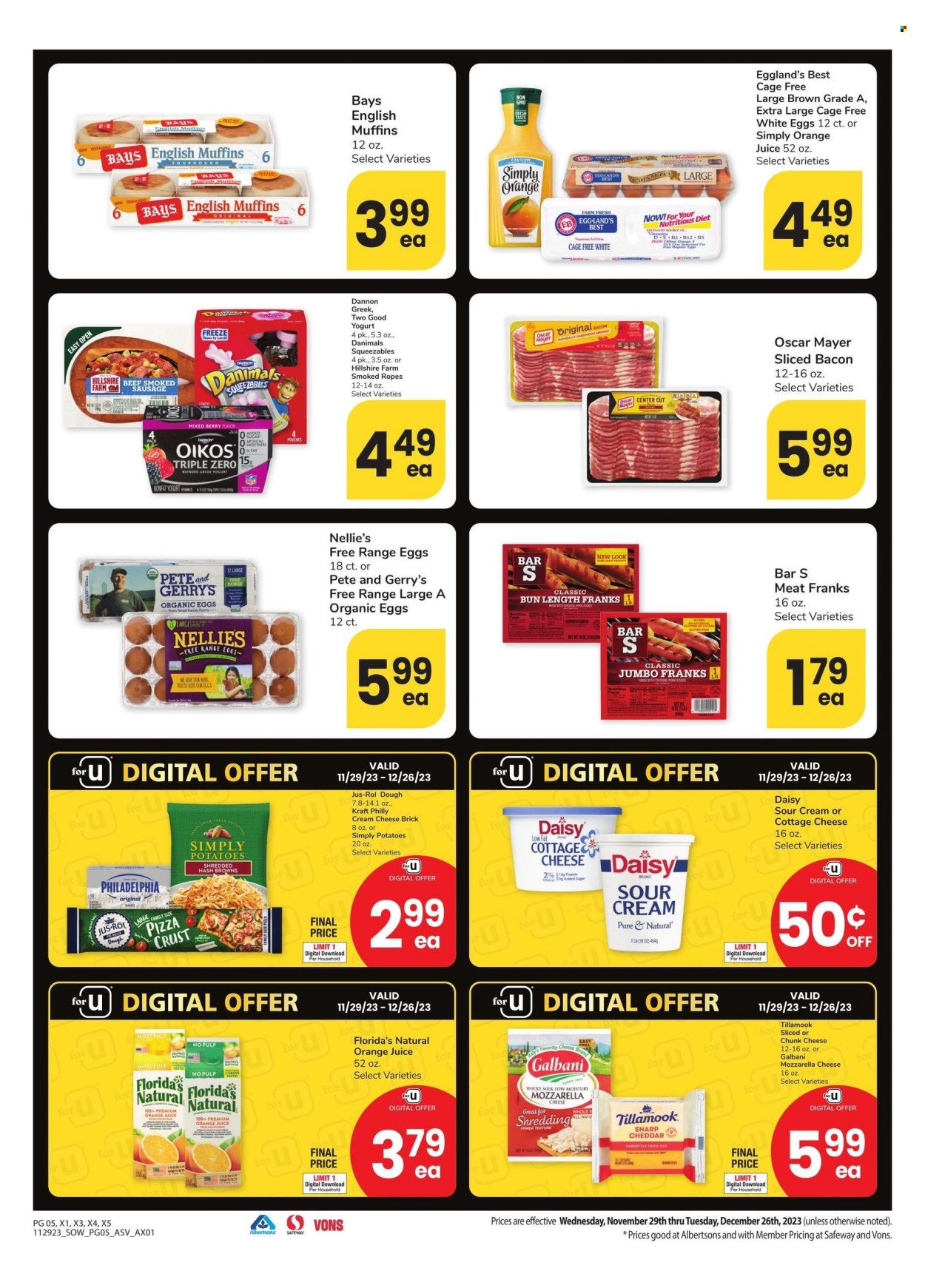 Safeway ad - 11/29/2023 - 12/26/2023. Page 5