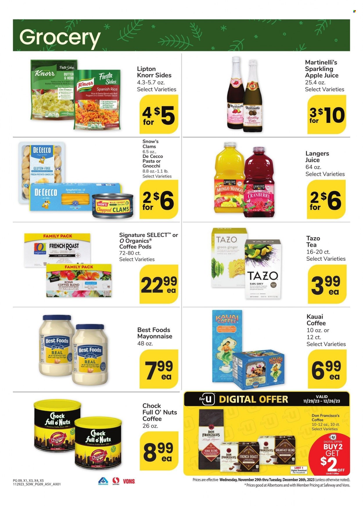 Safeway ad - 11/29/2023 - 12/26/2023. Page 9