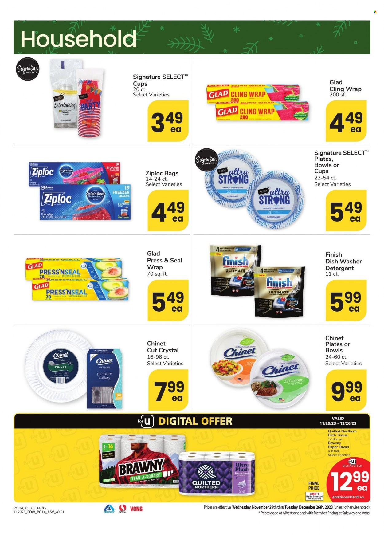 Safeway ad - 11/29/2023 - 12/26/2023. Page 14