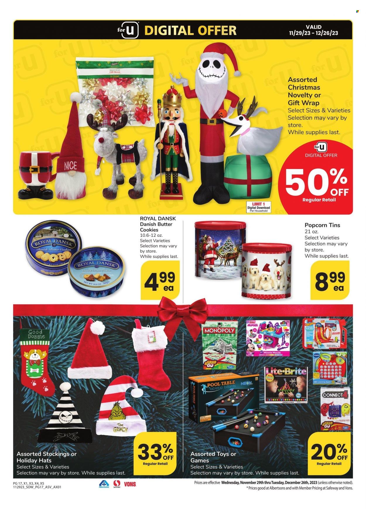 Safeway ad - 11/29/2023 - 12/26/2023. Page 17