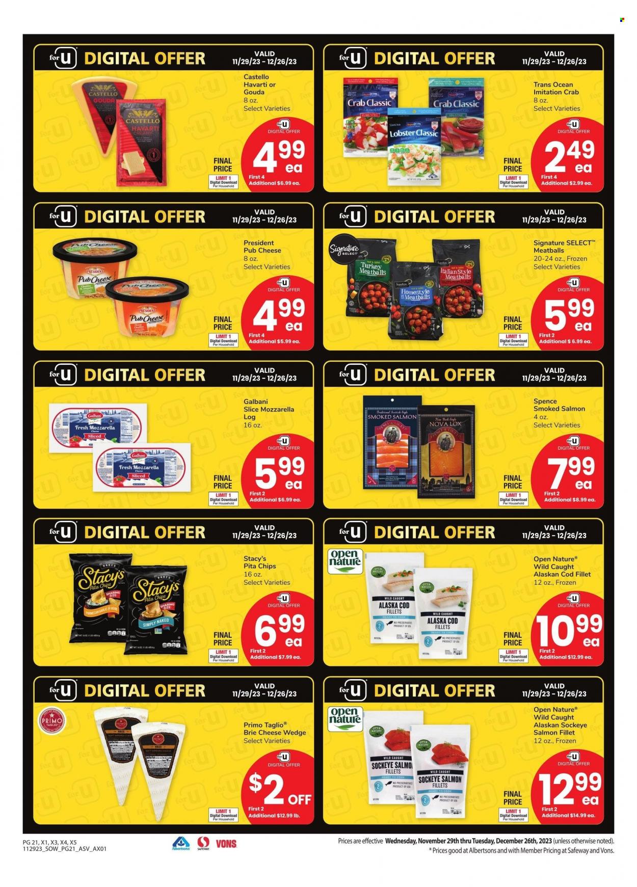 Safeway ad - 11/29/2023 - 12/26/2023. Page 21
