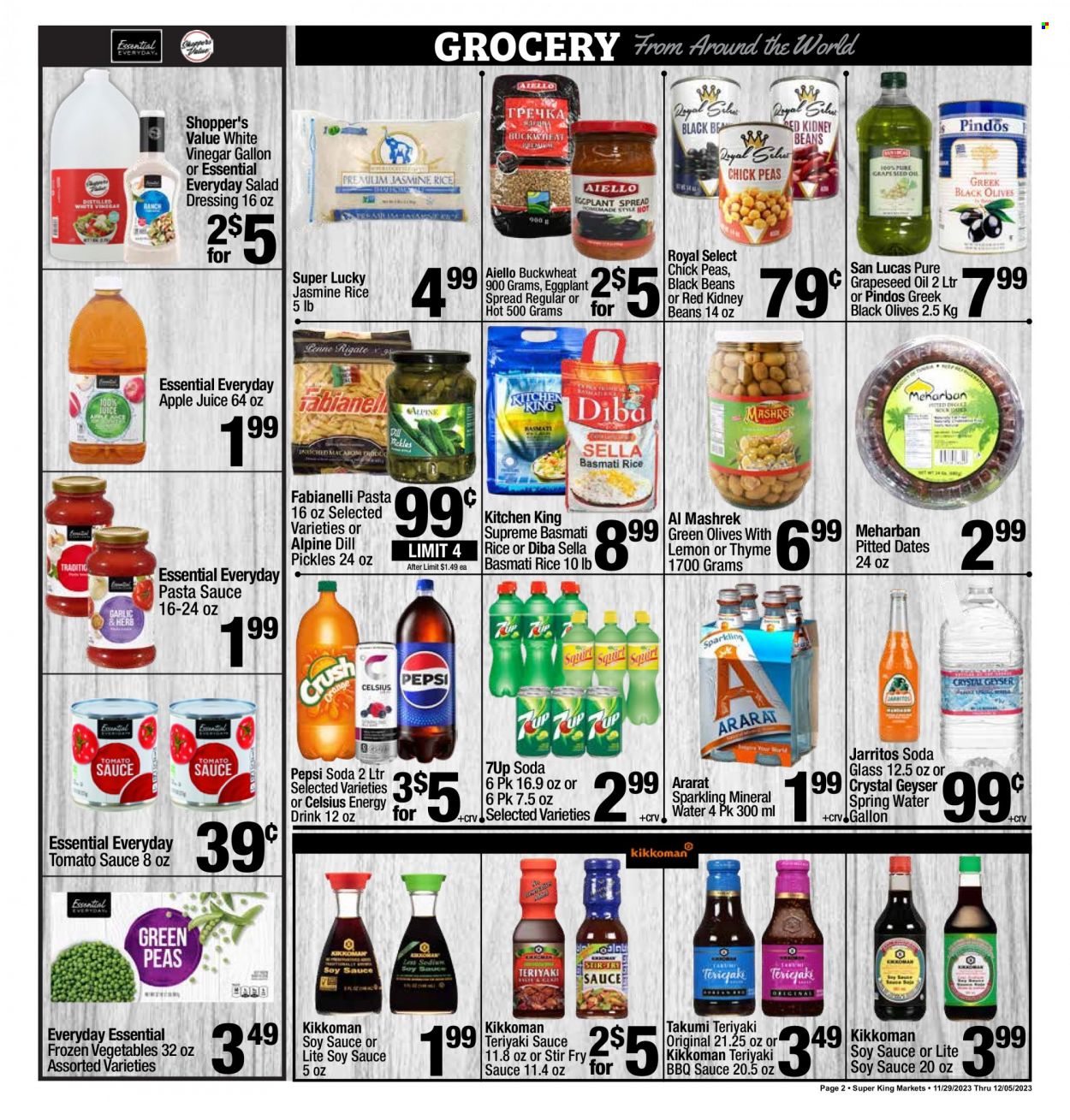 Super King Markets ad - 11/29/2023 - 12/05/2023. Page 2