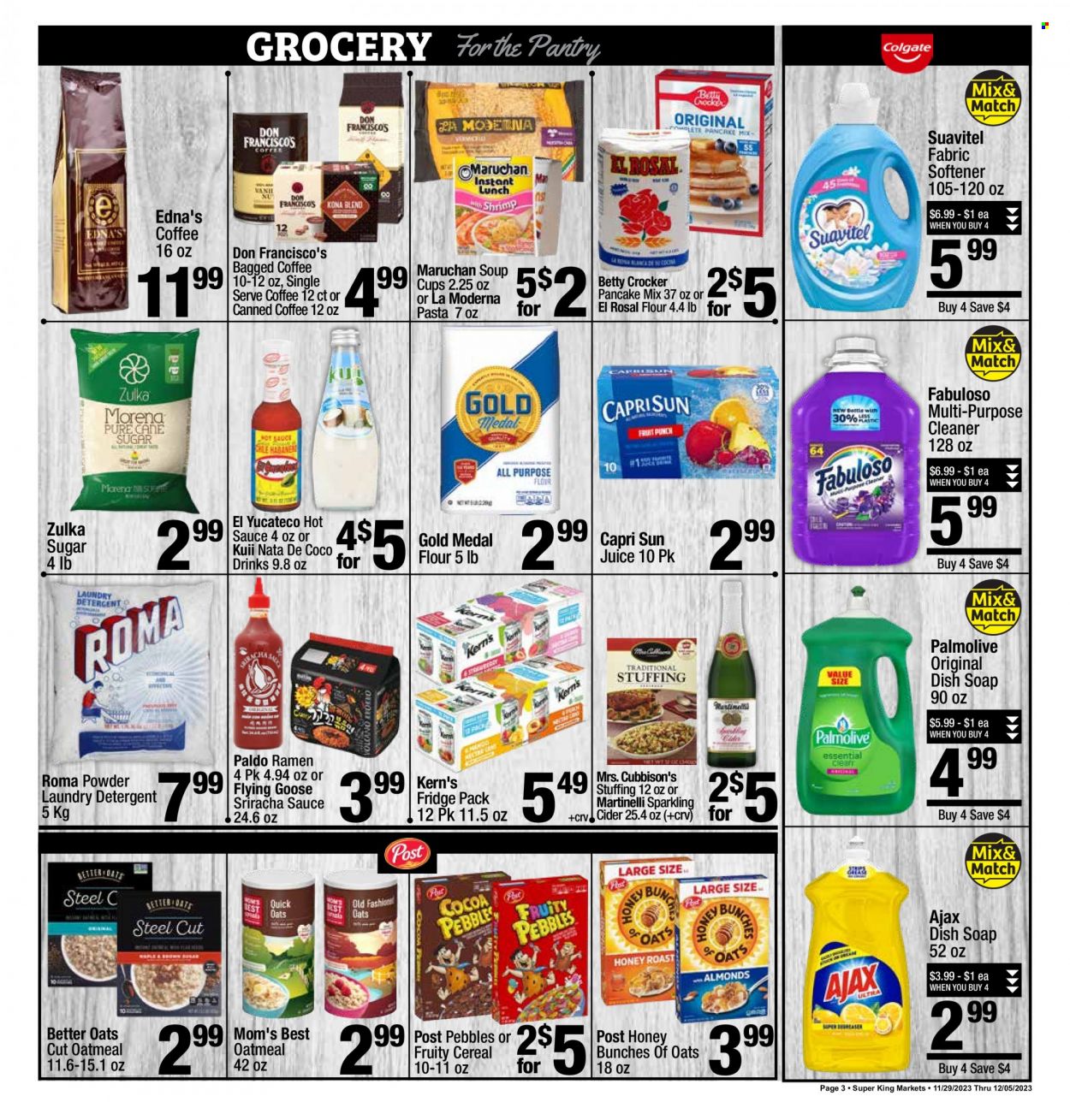 Super King Markets ad - 11/29/2023 - 12/05/2023. Page 3