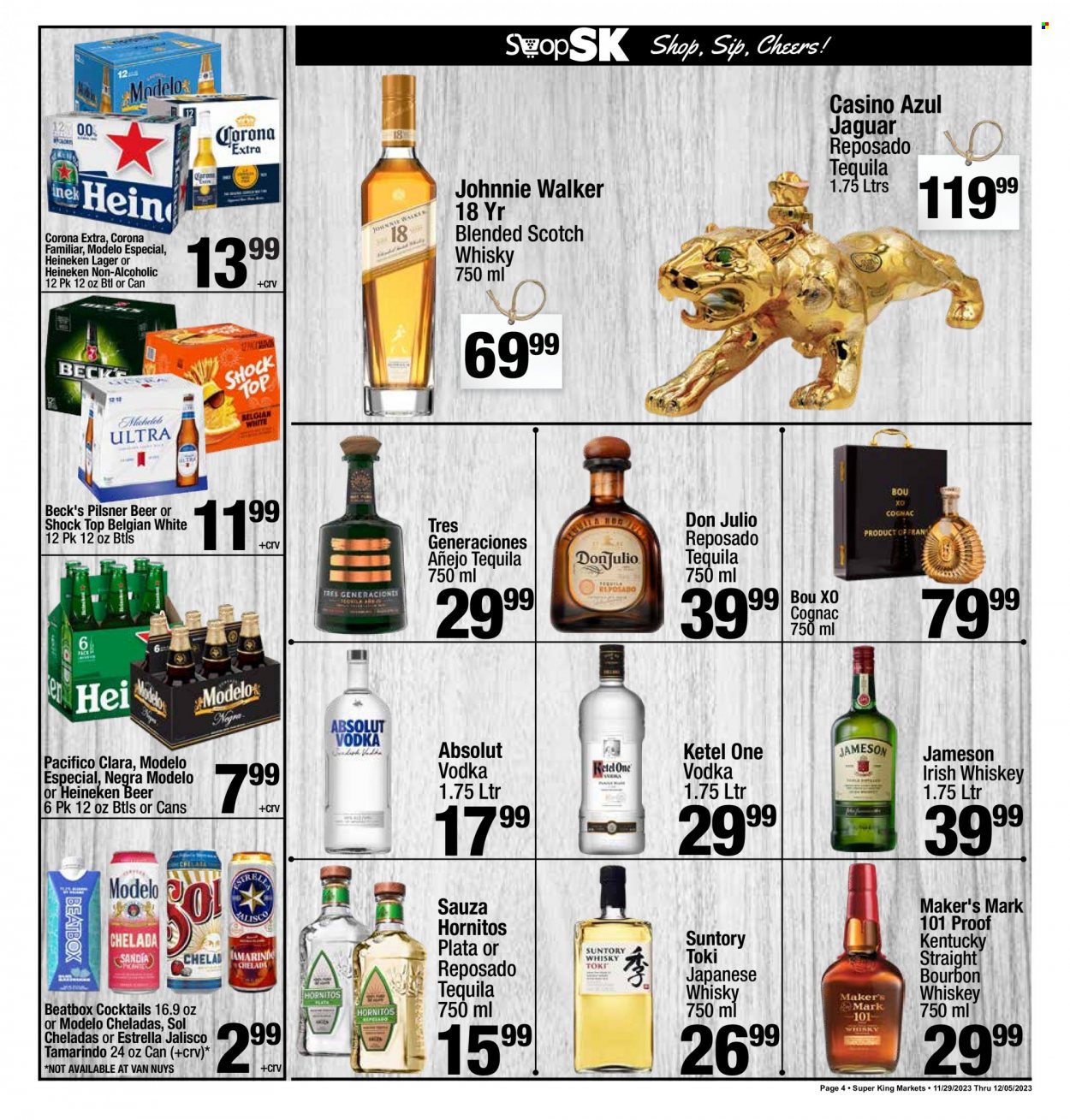 Super King Markets ad - 11/29/2023 - 12/05/2023. Page 4