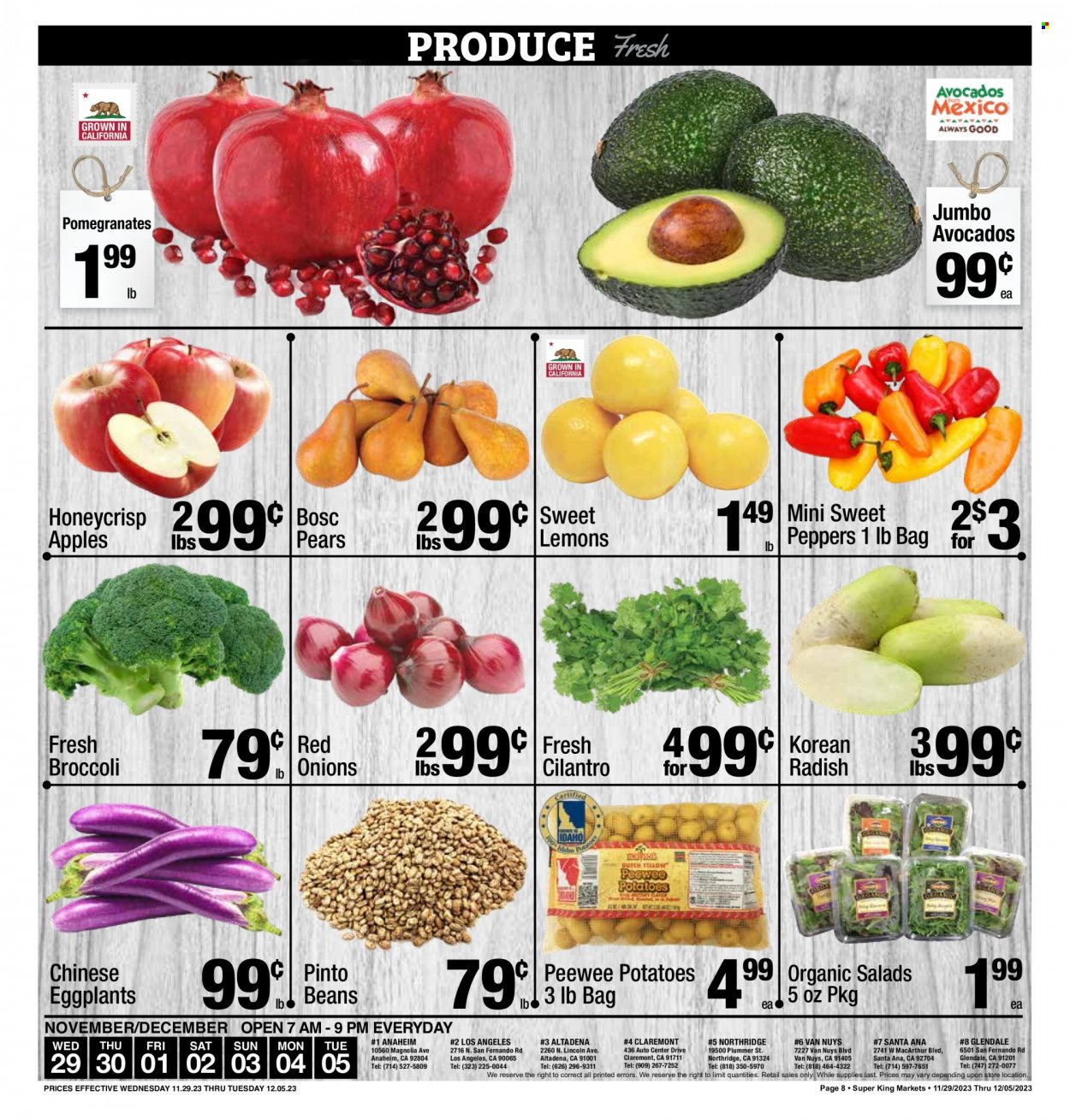 Super King Markets ad - 11/29/2023 - 12/05/2023. Page 8