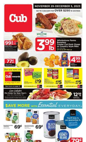 Cub Foods Flyer - 11/29/2023 - 12/05/2023.