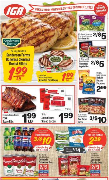 IGA Flyer - 11/29/2023 - 12/05/2023.