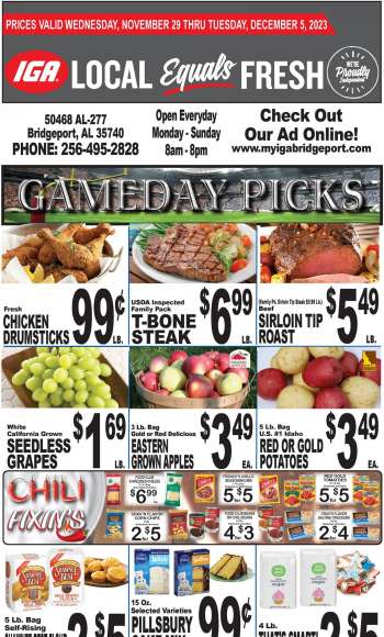 IGA Flyer - 11/29/2023 - 12/05/2023.
