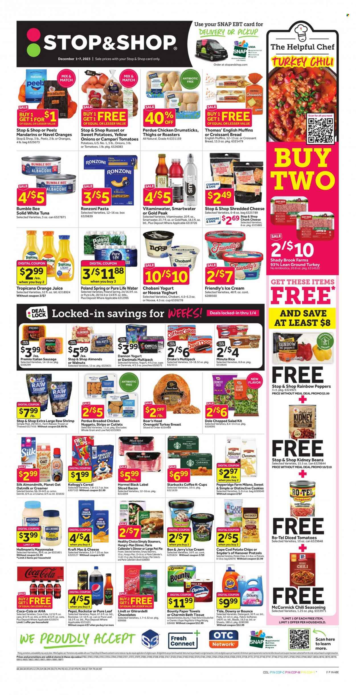 Stop & Shop ad - 12/01/2023 - 12/07/2023. Page 1
