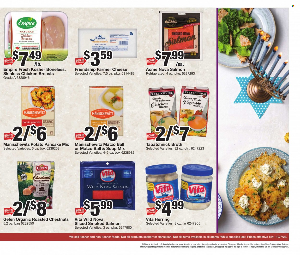 Giant Food ad - 12/01/2023 - 12/07/2023. Page 10