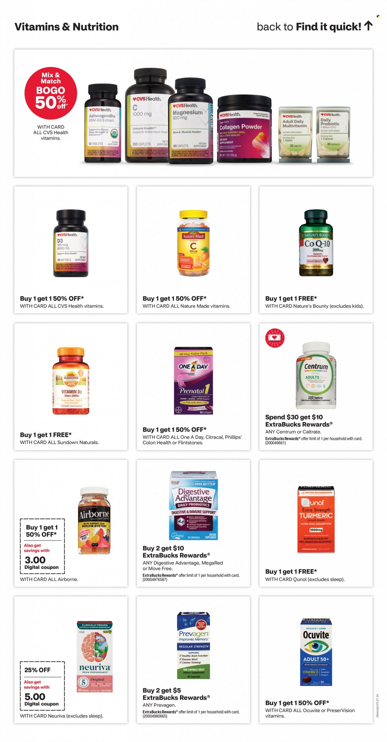 CVS Pharmacy ad - 12/03/2023 - 12/09/2023. Page 9