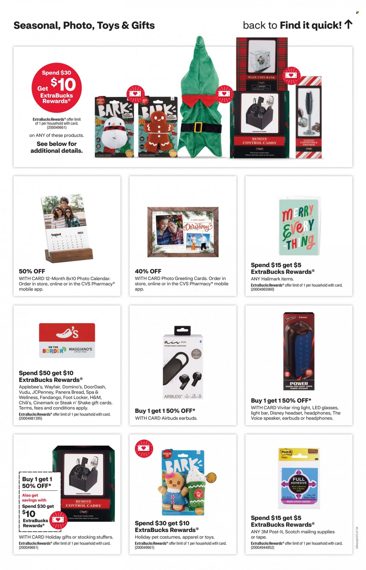 CVS Pharmacy ad - 12/03/2023 - 12/09/2023. Page 20