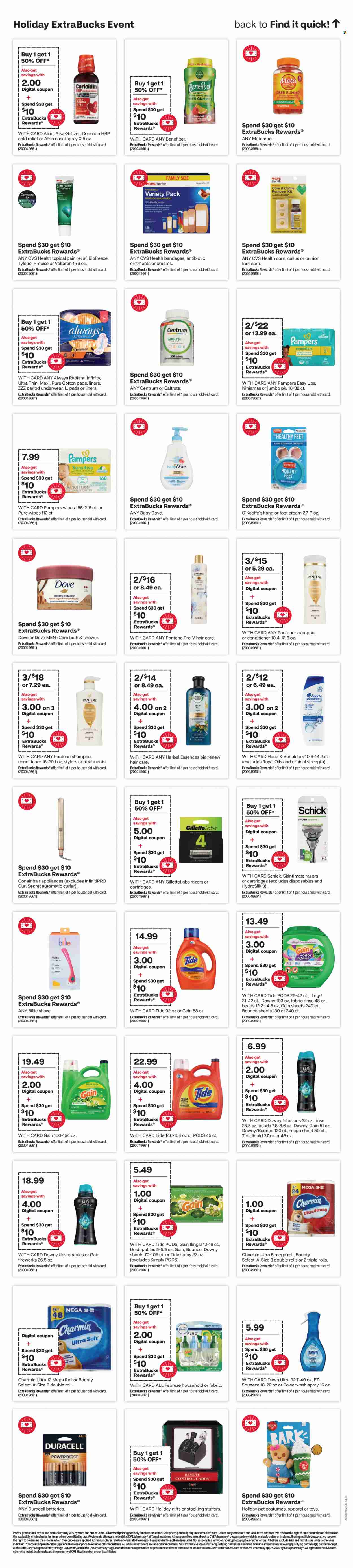 CVS Pharmacy ad - 12/03/2023 - 12/09/2023. Page 21