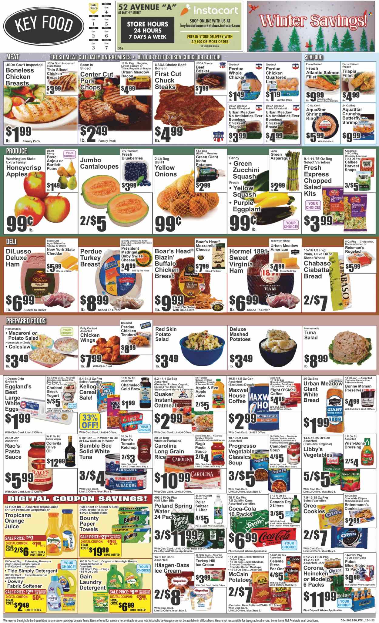 Key Food ad - 12/01/2023 - 12/07/2023. Page 1
