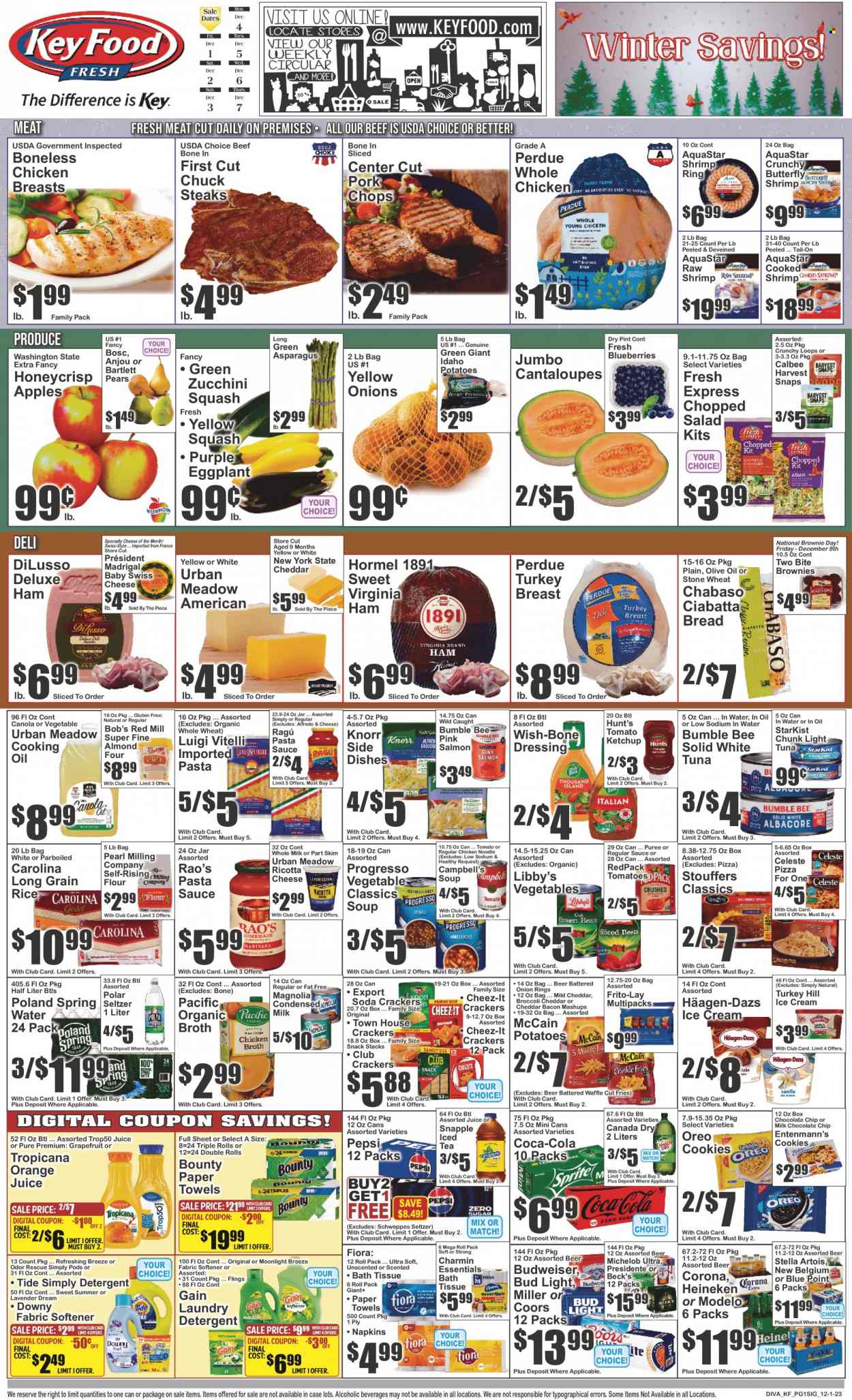 Key Food ad - 12/01/2023 - 12/07/2023. Page 1