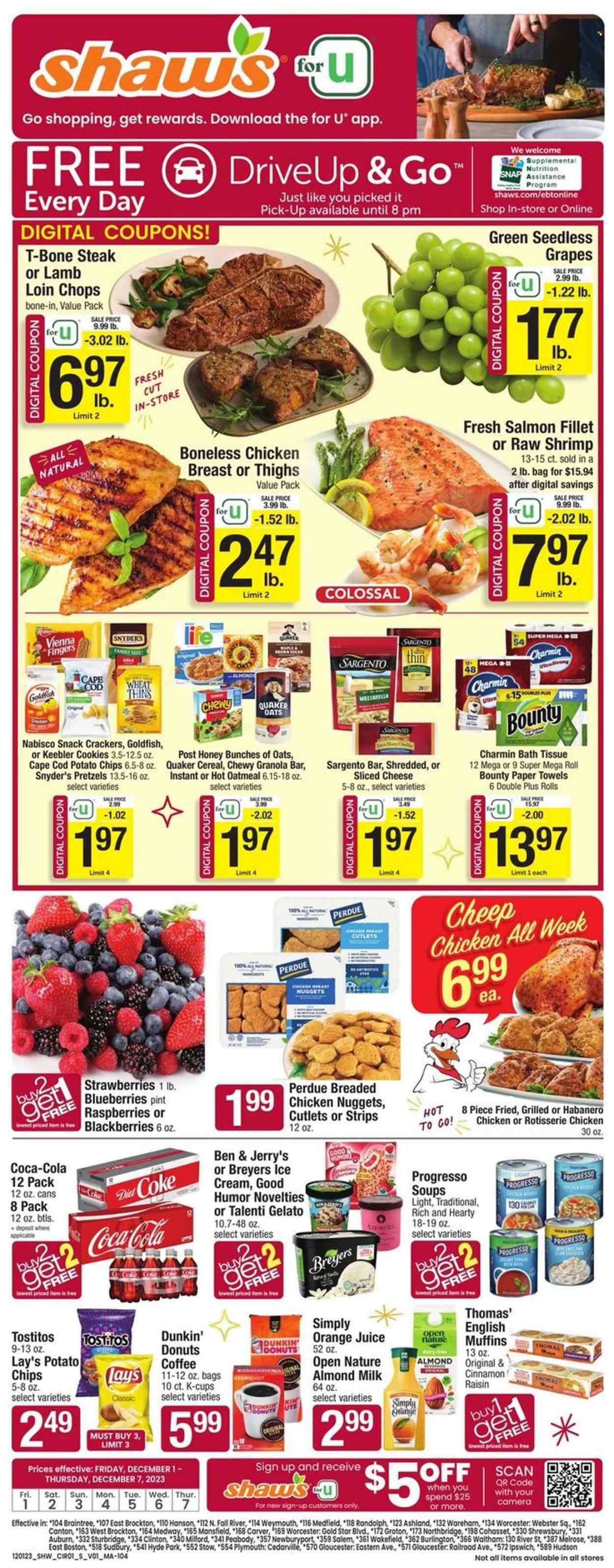 Shaw’s ad - 12/01/2023 - 12/07/2023. Page 1
