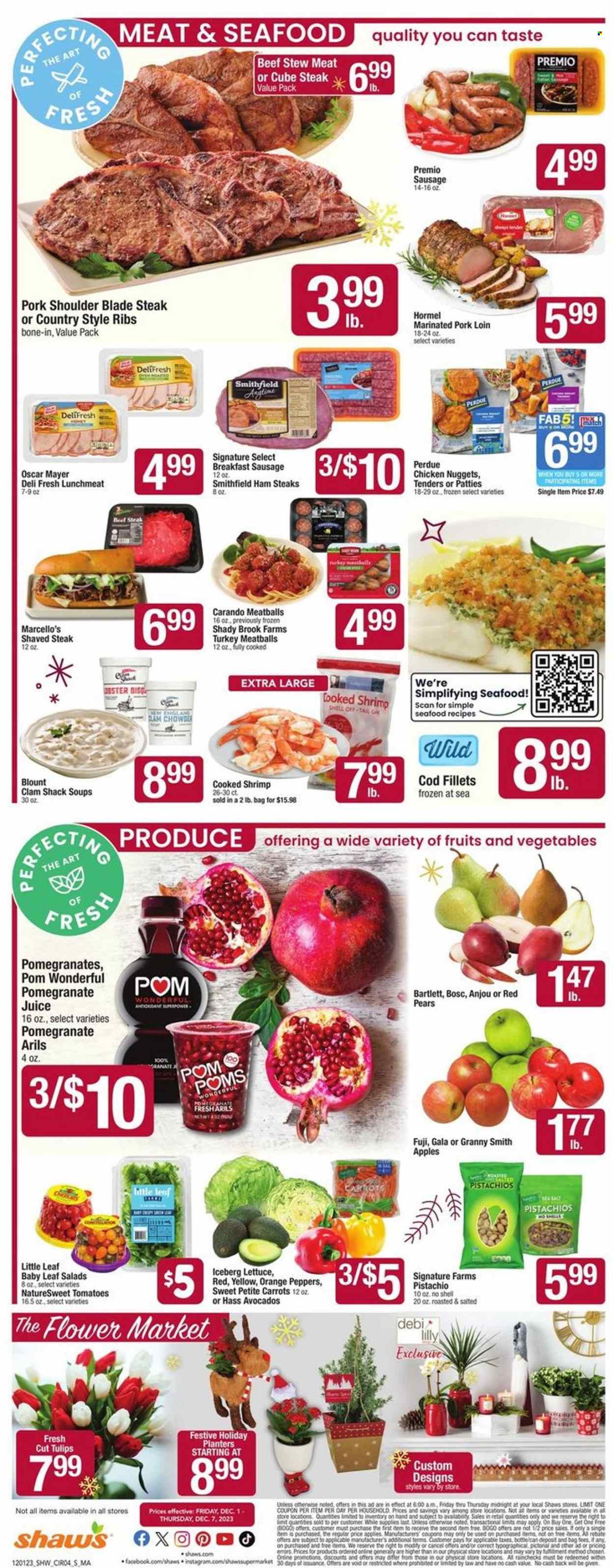 Shaw’s ad - 12/01/2023 - 12/07/2023. Page 4